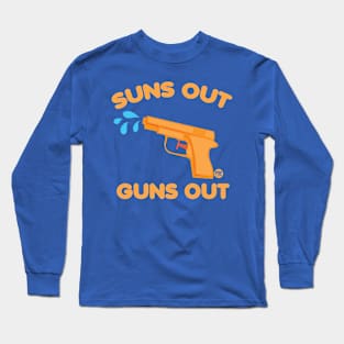 GUNS OUT Long Sleeve T-Shirt